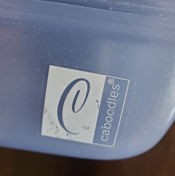 Caboodles Vintage 90's Y2K On-The-Gol Glitter Petite Blue/Purple Case - Picture 3 of 7